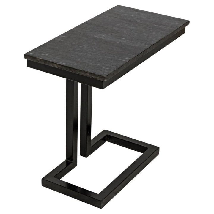 Alonzo Side Table-Noir-NOIR-GTAB359-ML-Side TablesBlack Metal-4-France and Son