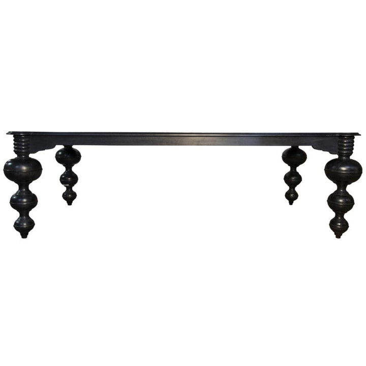 Claudio Dining Table-Noir-NOIR-GTAB473HB-Dining Tables-2-France and Son