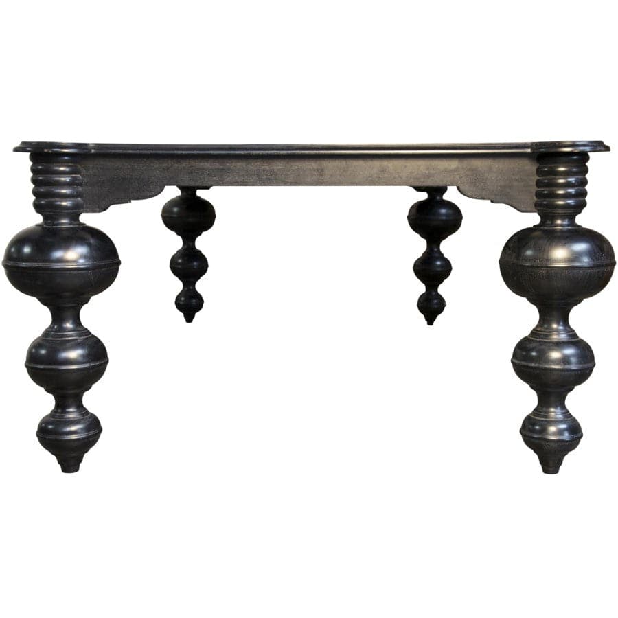 Claudio Dining Table-Noir-NOIR-GTAB473HB-Dining Tables-3-France and Son