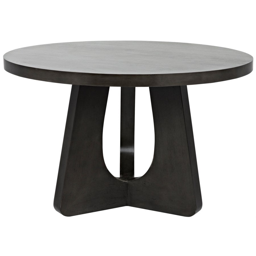 Nobuko Dining Table-Noir-NOIR-GTAB508P-48-Dining Tables-1-France and Son