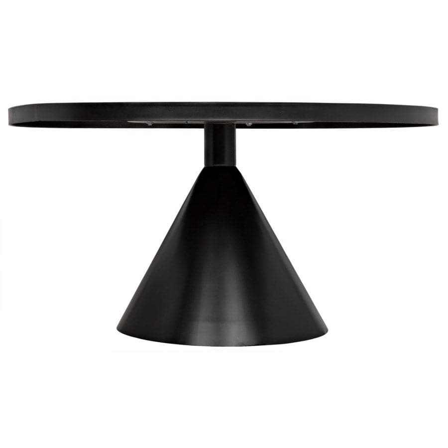 Cone Dining Table-Noir-NOIR-GTAB523MTB-Dining Tables-2-France and Son