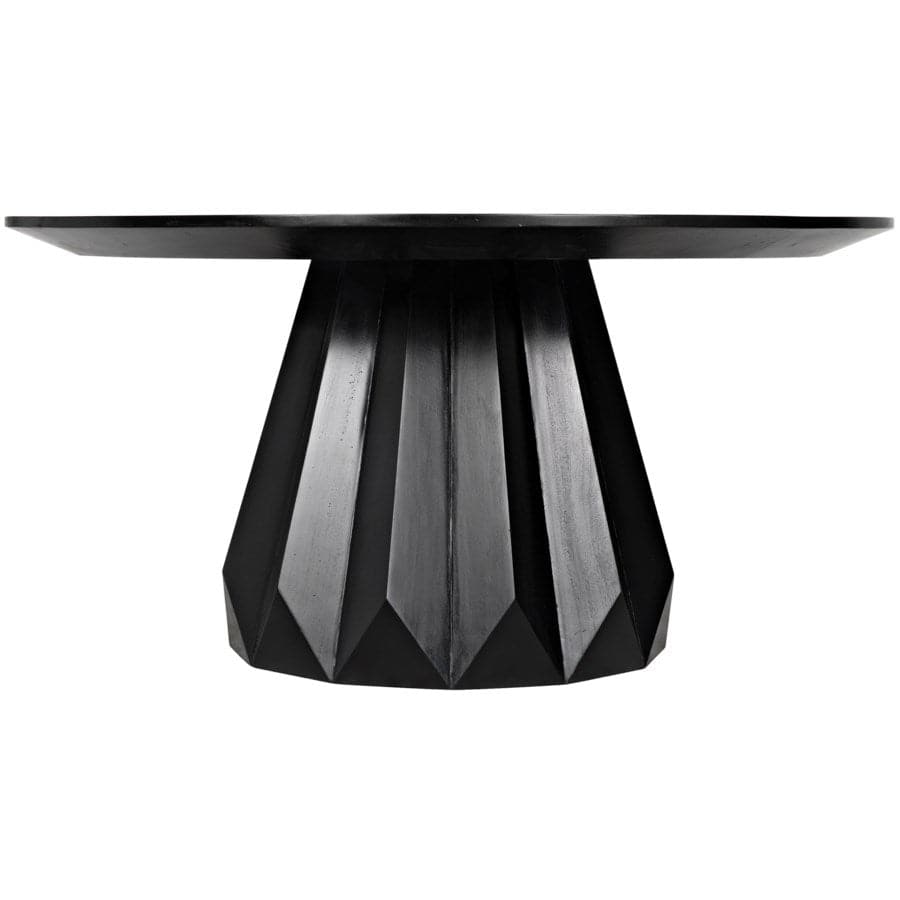 Brosche Dining Table-Noir-NOIR-GTAB550HB-Dining Tables-4-France and Son