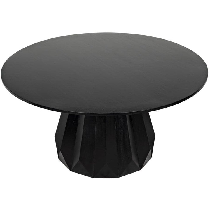 Brosche Dining Table-Noir-NOIR-GTAB550HB-Dining Tables-5-France and Son