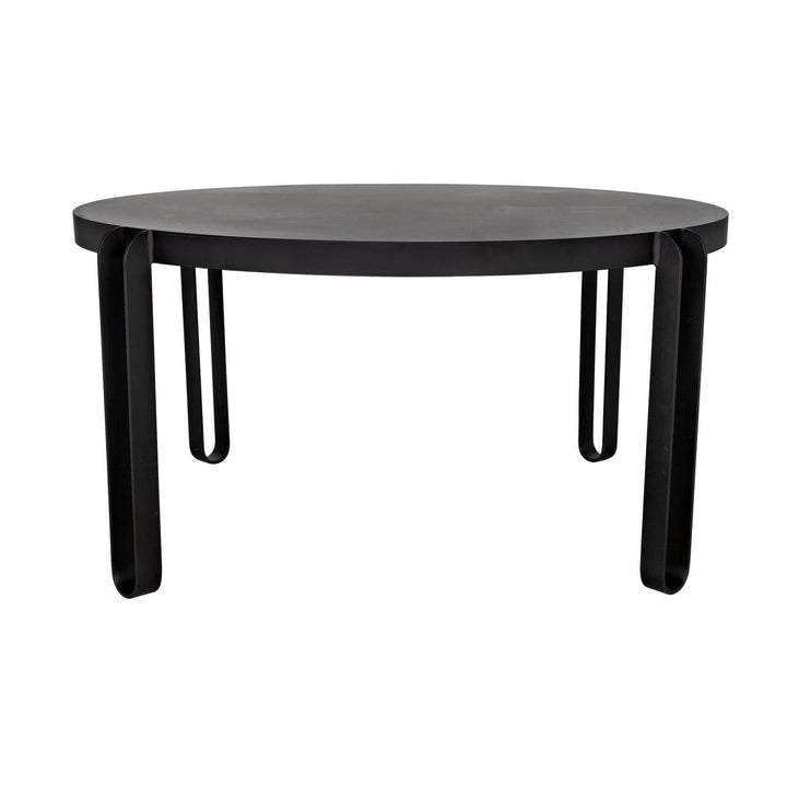 Marcellus Dining Table-Noir-NOIR-GTAB563MTB-L-Dining Tables63"-4-France and Son