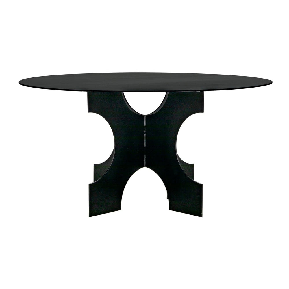 Element Dining Table-Noir-NOIR-GTAB568MTB-Dining Tables-2-France and Son