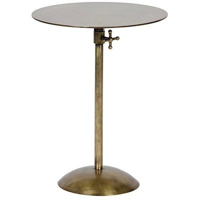 Felix Side Table-Noir-NOIR-GTAB654MB-Side TablesAntique Brass-1-France and Son