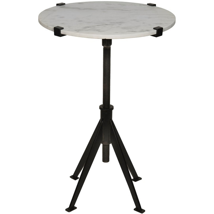 Edith Adjustable Side Table HDR-Noir-NOIR-GTAB679MTB-S-Side TablesBlack Metal-Small-5-France and Son