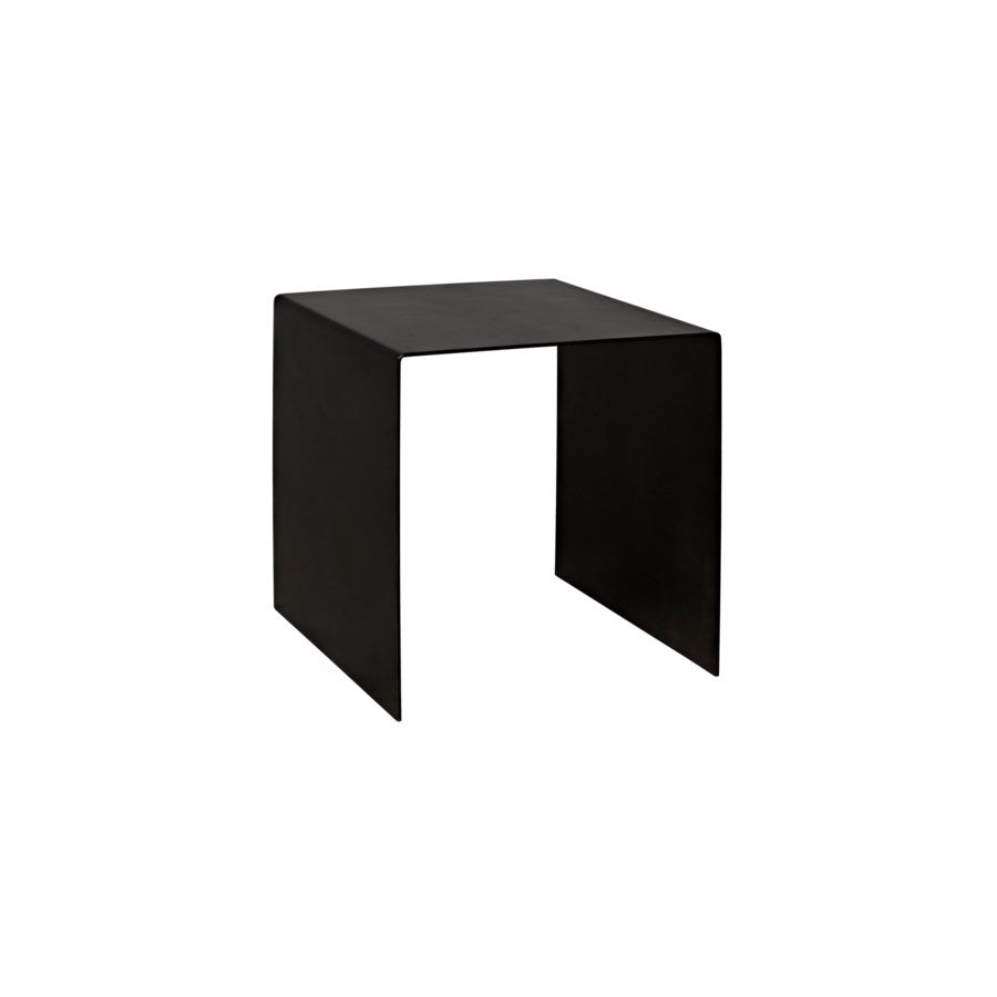 Yves Side Table-Noir-NOIR-GTAB815MTB-S-Side TablesSmall-1-France and Son