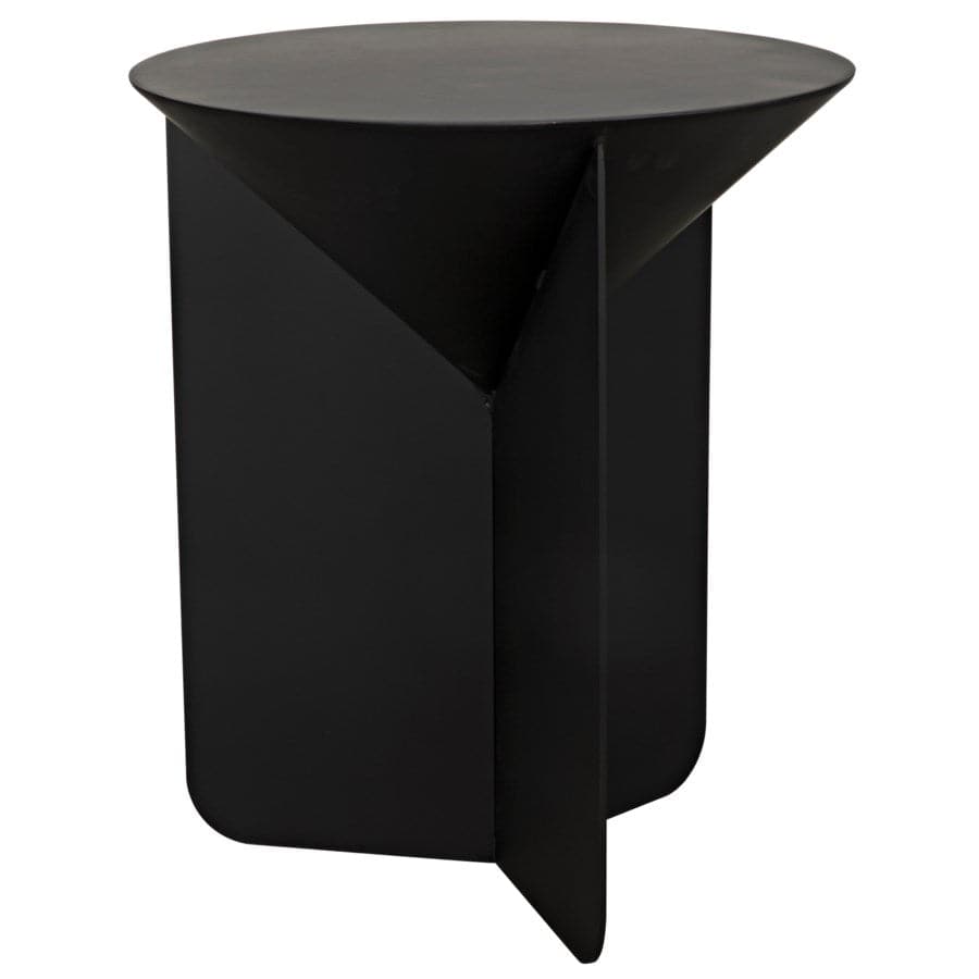 Lora Side Table-Noir-NOIR-GTAB909MTB-Side Tables-1-France and Son