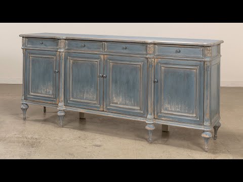 Lilac Sideboard, Blue Finish