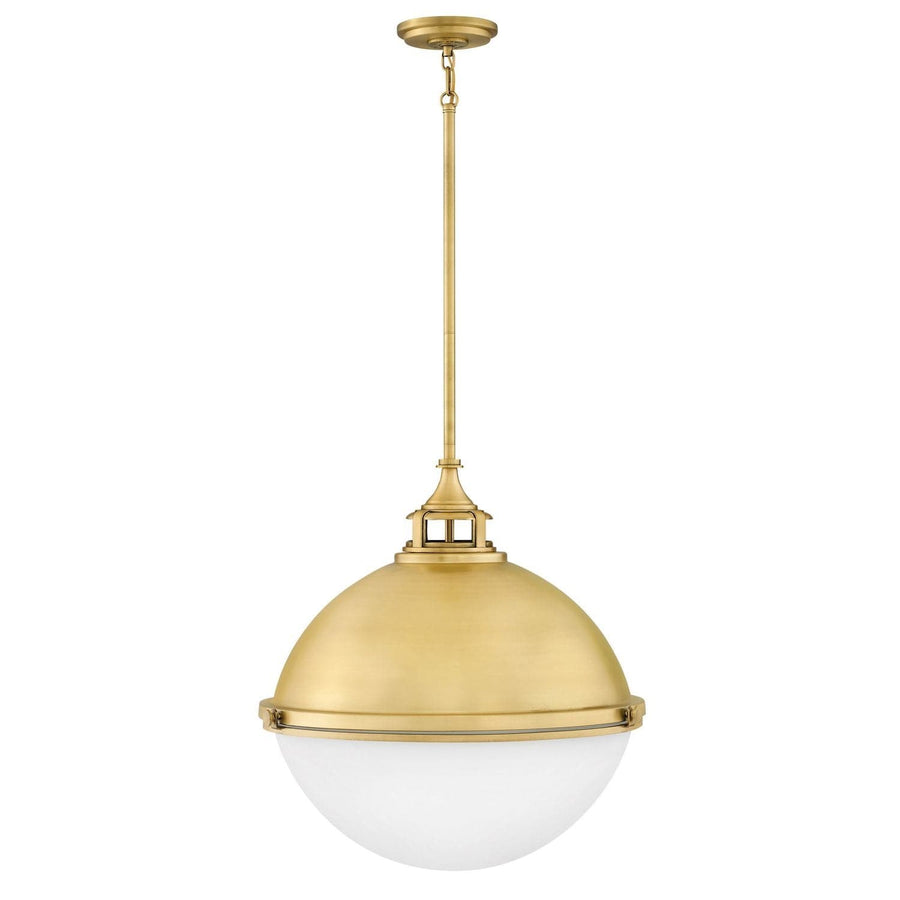 Chandelier Fletcher Medium Orb-Hinkley Lighting-HINKLEY-4835SA-Chandeliers-1-France and Son