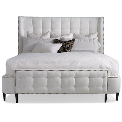 Urban Park Upholstered Bed - King HW Fabrics-Hickory White-HICW-395-23-Beds-1-France and Son