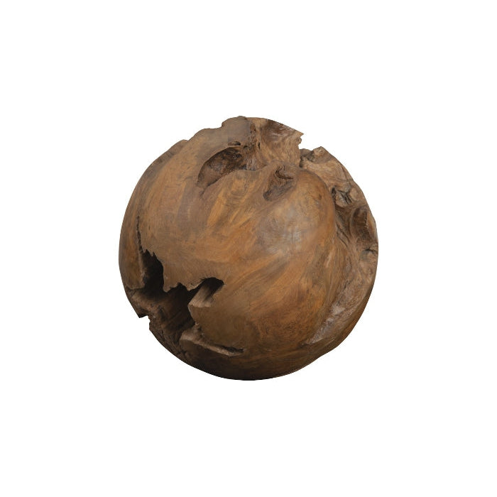 Teak Wood Ball-Phillips Collection-PHIL-ID53976-Decorative ObjectsLarge-1-France and Son