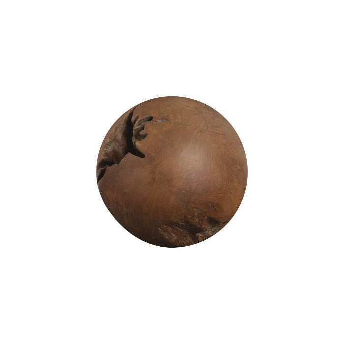 Teak Wood Ball-Phillips Collection-PHIL-ID53977-Decorative ObjectsMedium-2-France and Son