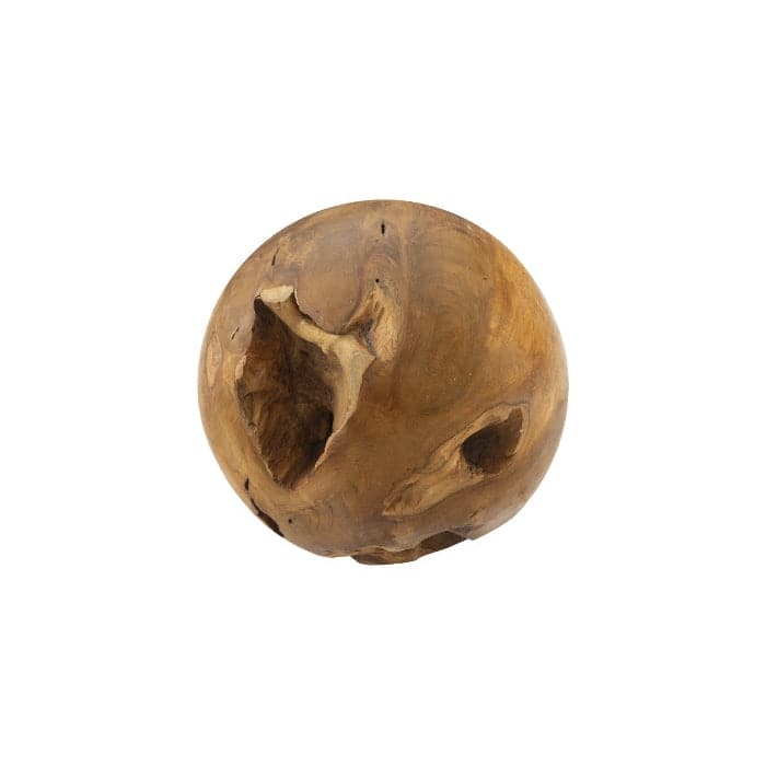 Teak Wood Ball-Phillips Collection-PHIL-ID53978-Decorative ObjectsSmall-3-France and Son