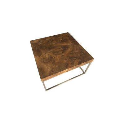 Teak Puzzle Coffee Table-Phillips Collection-PHIL-ID75936-Coffee TablesRectangle-5-France and Son