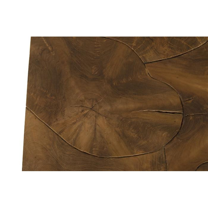 Teak Puzzle Coffee Table-Phillips Collection-PHIL-ID75936-Coffee TablesRectangle-7-France and Son