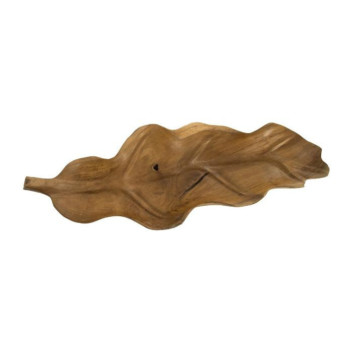 Carved Leaf Sculpture on Stand-Phillips Collection-PHIL-ID83700-Decor-2-France and Son