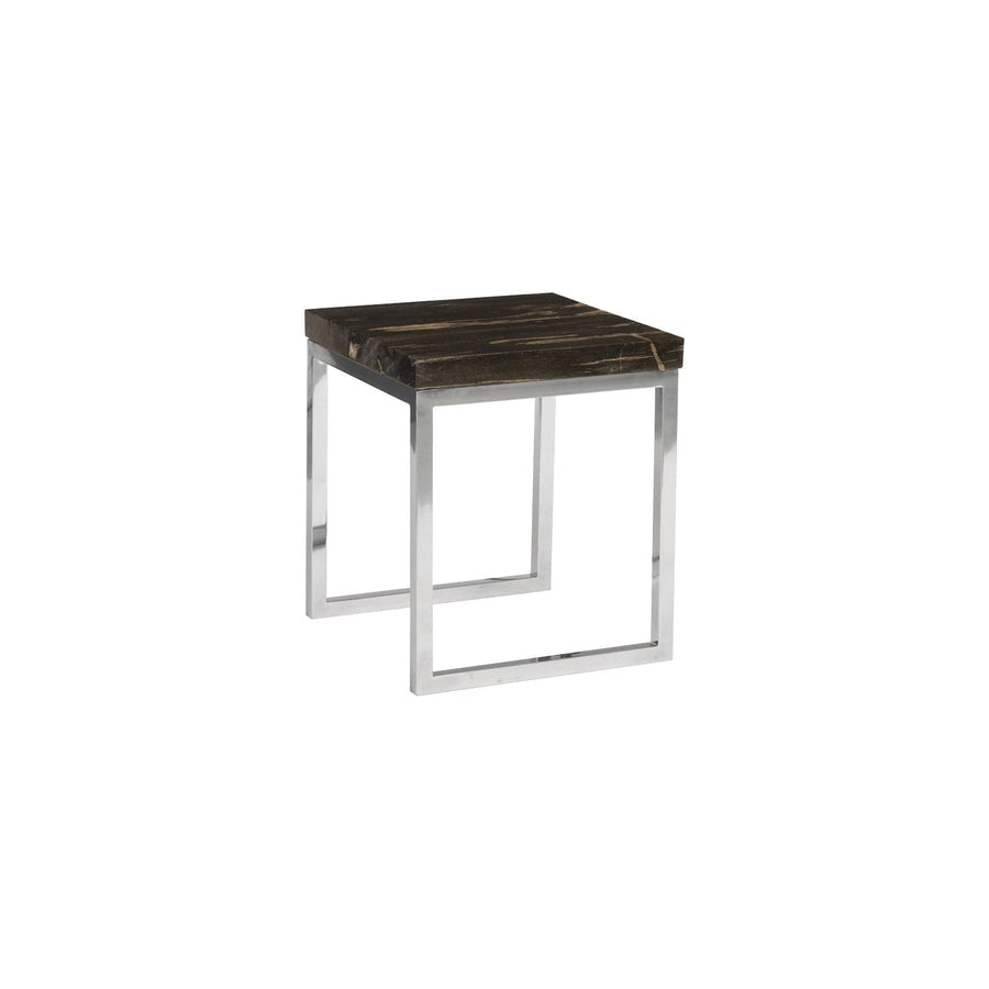 Petrified Wood Side Table, Laminated-Phillips Collection-PHIL-ID93095-Side Tables-1-France and Son