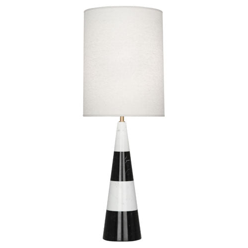 Jonathan Adler Canaan Table Lamp-Robert Abbey Fine Lighting-ABBEY-851-Table LampsOyster White Shade-3-France and Son