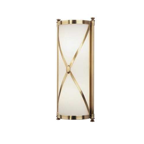 Chase 2 Light Wall Sconce-Robert Abbey Fine Lighting-ABBEY-1986-Wall LightingAntique Brass Finish-3-France and Son