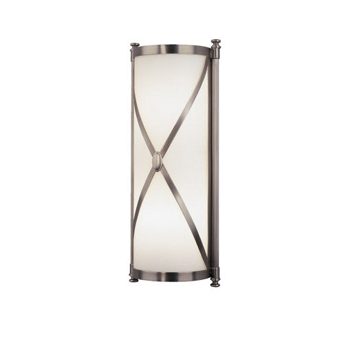 Chase 2 Light Wall Sconce-Robert Abbey Fine Lighting-ABBEY-D1986-Wall LightingDark Antique Nickel-1-France and Son