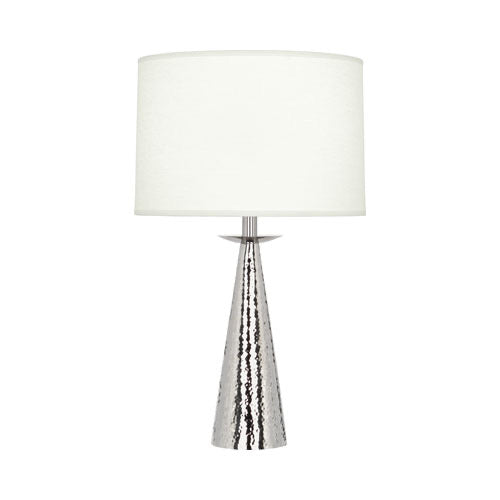 Dal Accent Lamp - 23"H-Robert Abbey Fine Lighting-ABBEY-S9868-Table LampsPolished Nickel Finish-3-France and Son