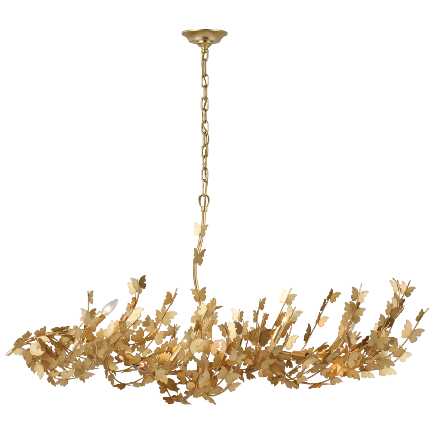 Falls Large Chandelier-Visual Comfort-VISUAL-JN 5505G-ChandeliersGild-3-France and Son