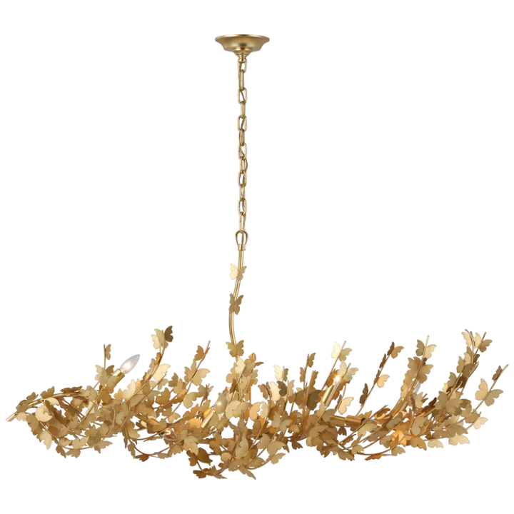 Falls Large Chandelier-Visual Comfort-VISUAL-JN 5505G-ChandeliersGild-3-France and Son