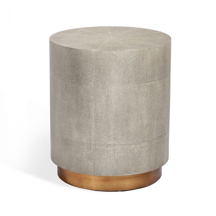 Kenzo Small Drum Table-Interlude-INTER-155182-Side Tables-1-France and Son