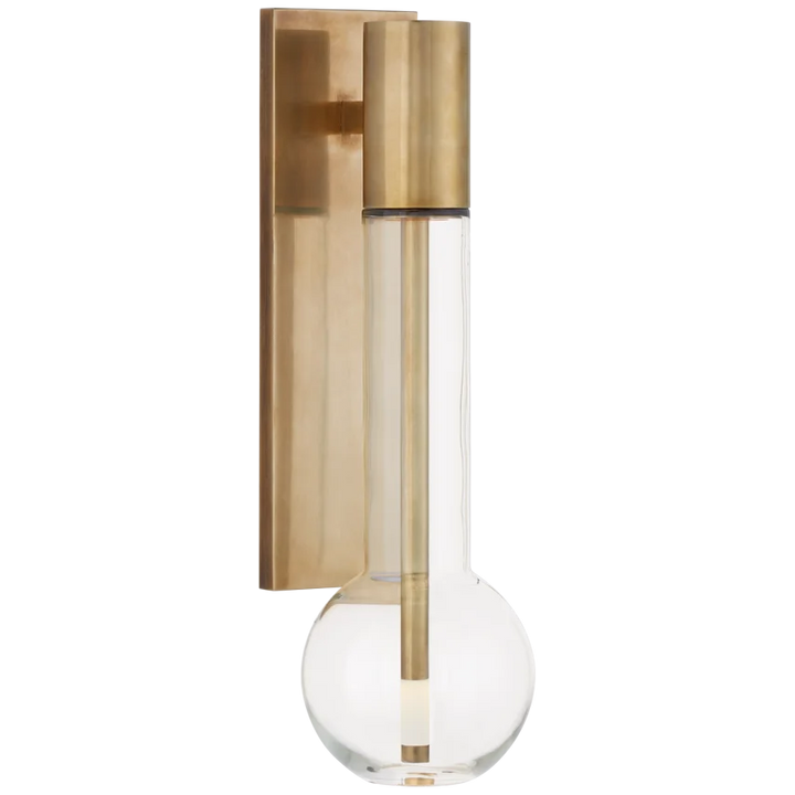 New Sims Bracketed Sconce-Visual Comfort-VISUAL-KW 2130AB-Wall LightingAntique-Burnished Brass-1-France and Son