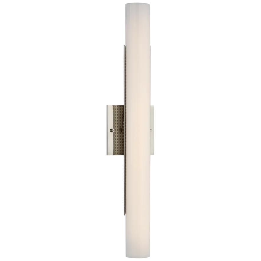 Precila 21" Bath Light-Visual Comfort-VISUAL-KW 2223PN-WG-Bathroom LightingPolished Nickel-3-France and Son