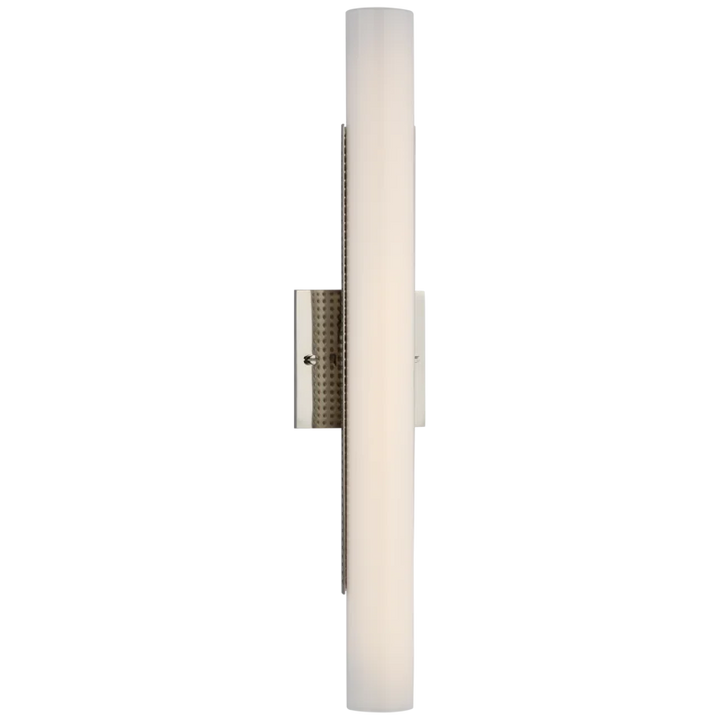 Precila 21" Bath Light-Visual Comfort-VISUAL-KW 2223PN-WG-Bathroom LightingPolished Nickel-3-France and Son