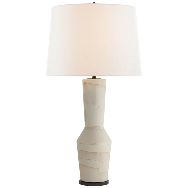 Alma Table Lamp-Visual Comfort-VISUAL-KW 3024PWI-L-Table LampsPorous White and Ivory-1-France and Son