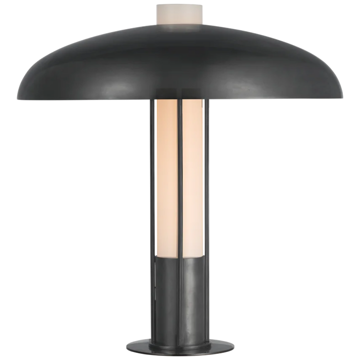 Tronsy Medium Table Lamp-Visual Comfort-VISUAL-KW 3420BZ-BZ-Table LampsBronze with Bronze Shade-3-France and Son