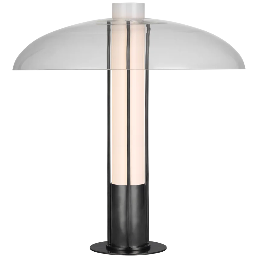 Tronsy Medium Table Lamp-Visual Comfort-VISUAL-KW 3420BZ-CG-Table LampsBronze with Clear Glass-4-France and Son