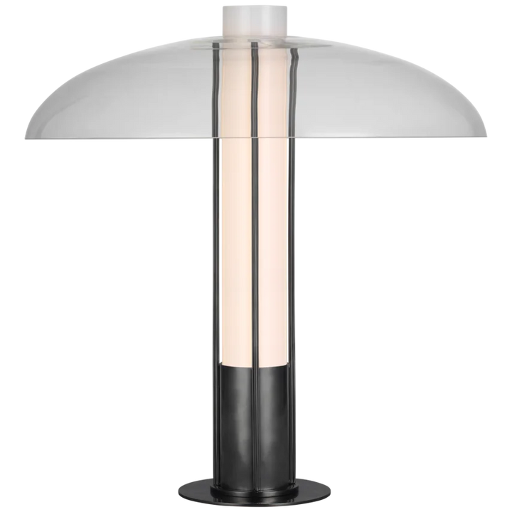 Tronsy Medium Table Lamp-Visual Comfort-VISUAL-KW 3420BZ-CG-Table LampsBronze with Clear Glass-4-France and Son