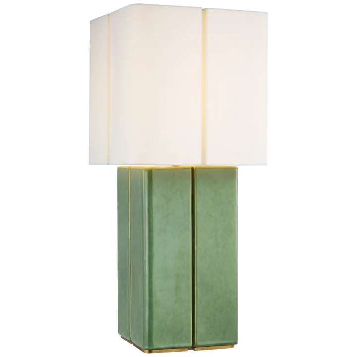 Monalisa Medium Table Lamp-Visual Comfort-VISUAL-KW 3666EVG-L-Table LampsEvergreen-1-France and Son