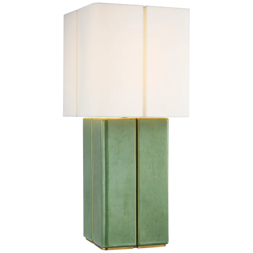 Monalisa Medium Table Lamp-Visual Comfort-VISUAL-KW 3666EVG-L-Table LampsEvergreen-1-France and Son