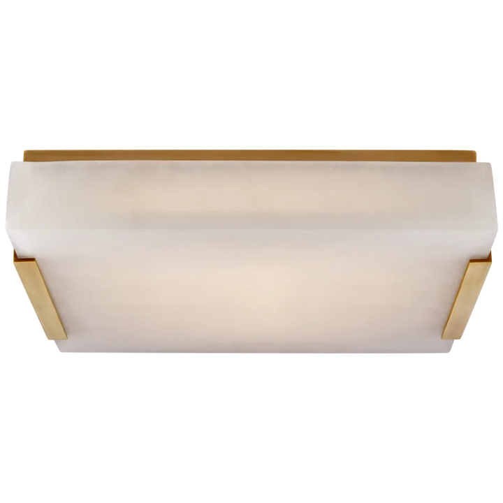 Comel Medium Flush Mount-Visual Comfort-VISUAL-KW 4113AB-ALB-Flush MountsAntique-Burnished Brass-1-France and Son