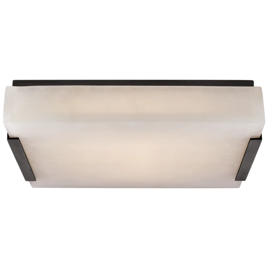 Comel Medium Flush Mount-Visual Comfort-VISUAL-KW 4113BZ-ALB-Flush MountsBronze-2-France and Son