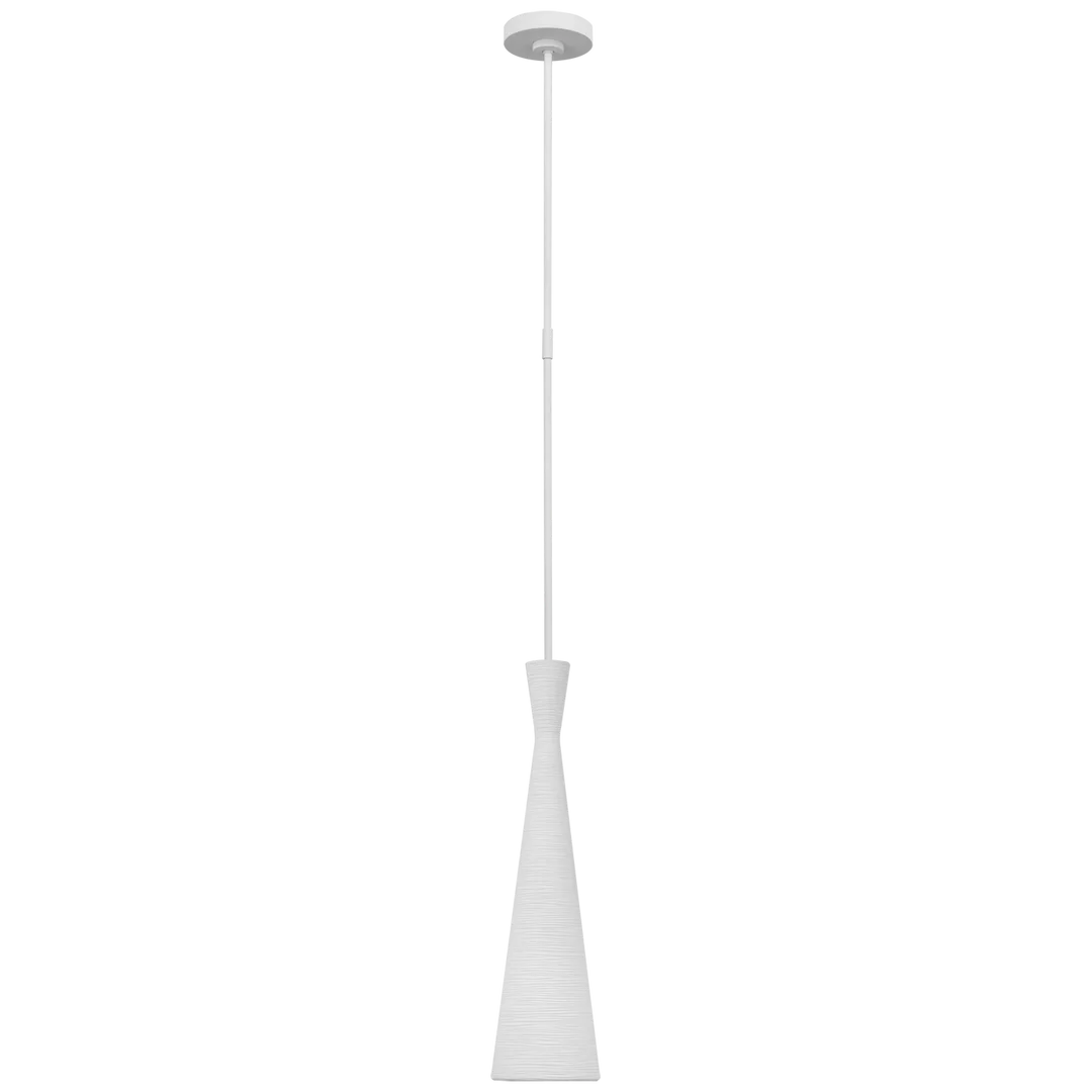 Uropia Small Pendant-Visual Comfort-VISUAL-KW 5038PW-PendantsPlaster White-4-France and Son