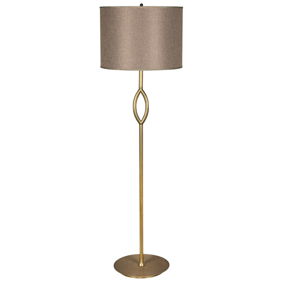 Ridge Floor Lamp-Noir-NOIR-LAMP515MBSH-Floor Lamps-1-France and Son