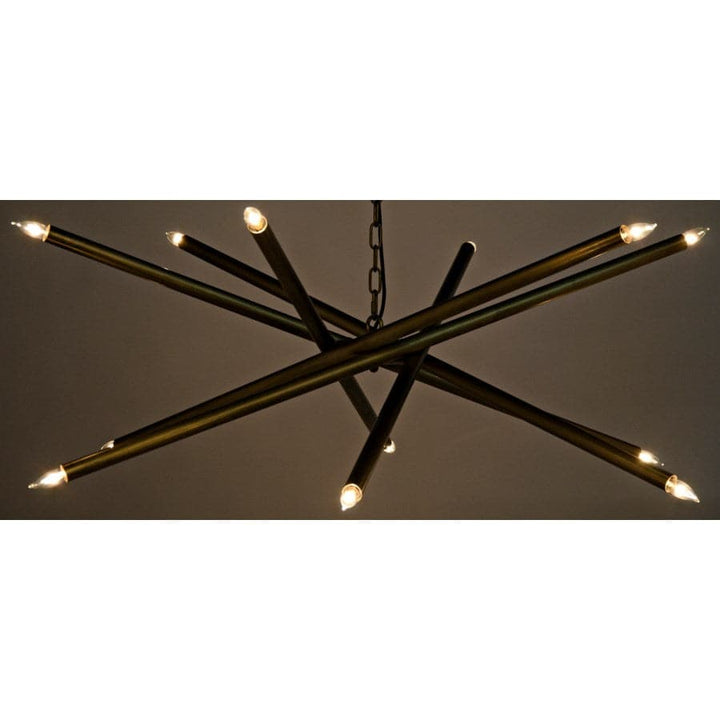 Ikram Chandelier-Noir-NOIR-LAMP609MB-Chandeliers-3-France and Son