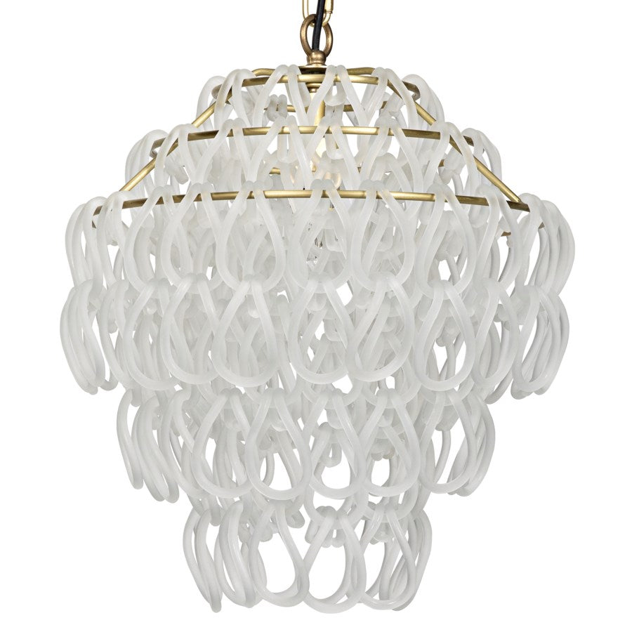 Dolce Vita Lamp, Small, Antique Brass-Noir-NOIR-LAMP654MB-Chandeliers-1-France and Son