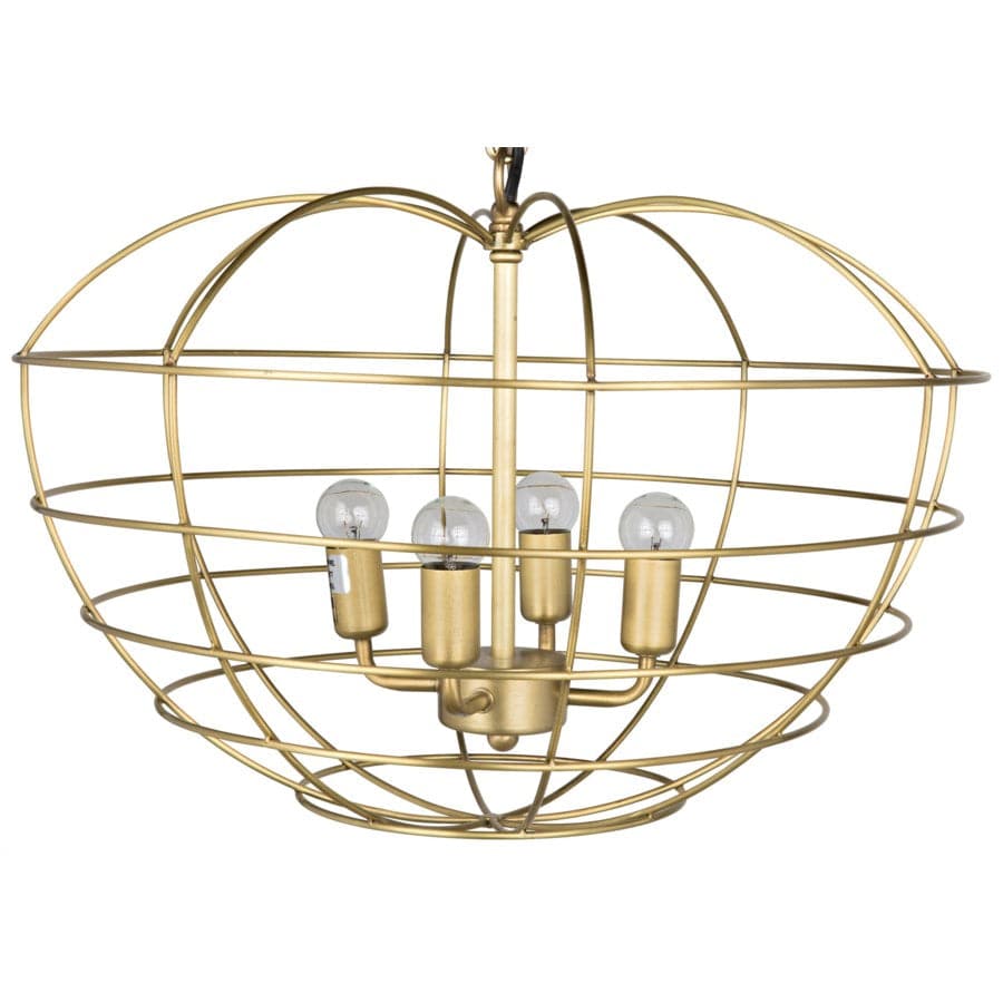 Mo Pendant, Antique Brass-Noir-NOIR-LAMP702MB-Pendants-1-France and Son