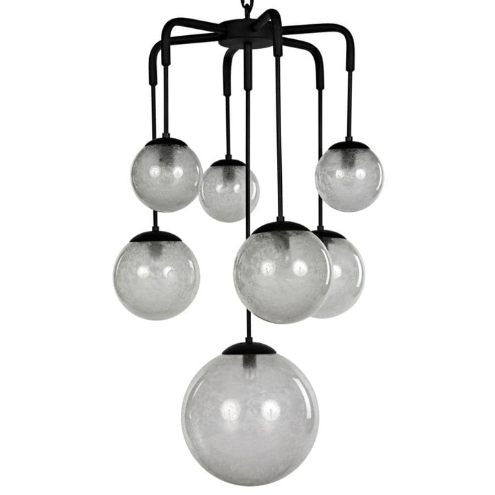 Artemis Chadelier, Metal w/Black Finish-Noir-NOIR-LAMP762MTB-Chandeliers-1-France and Son