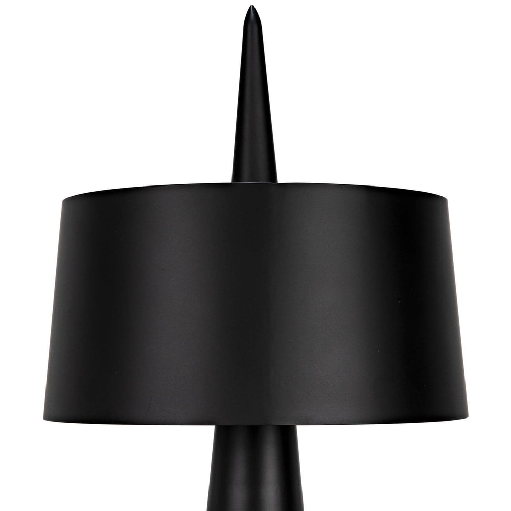 Moray Floor Lamp - Black Steel-Noir-NOIR-LAMP773MTB-Floor Lamps-2-France and Son