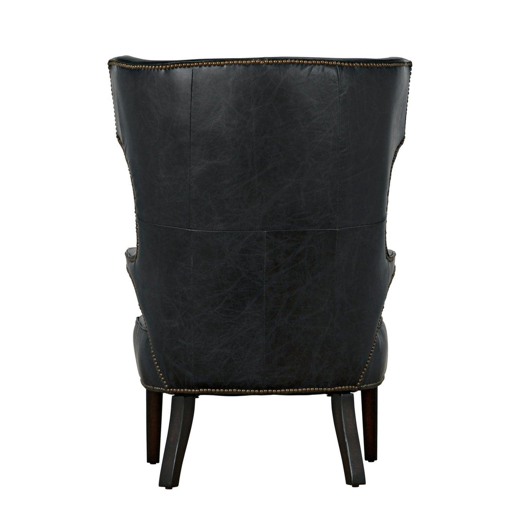 Heracles Chair - Leather-Noir-NOIR-LEA-C0387-1D-Lounge Chairs-6-France and Son