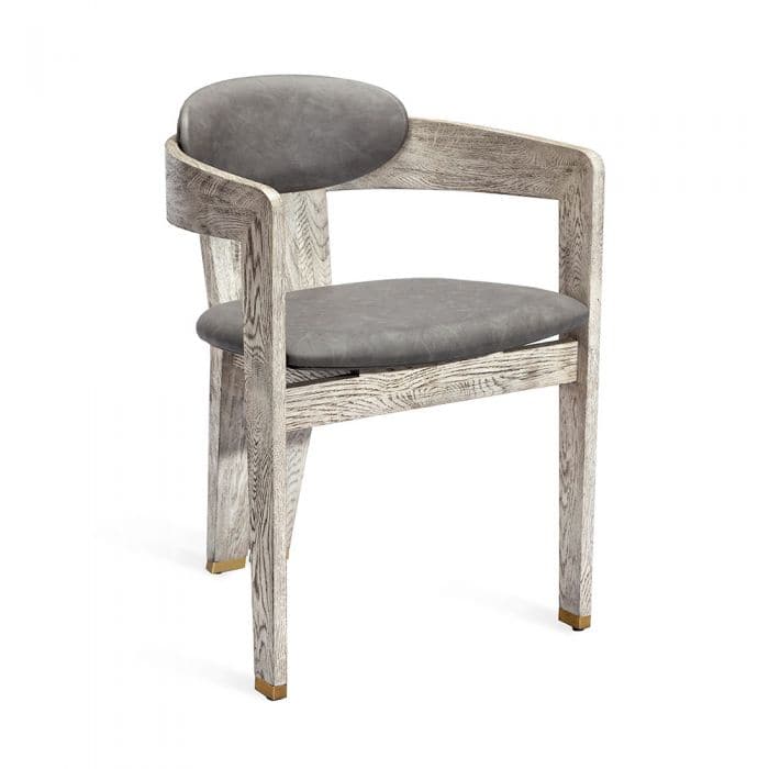Maryl Dining Chair - Light Grey-Interlude-INTER-149100-Dining Chairs-1-France and Son